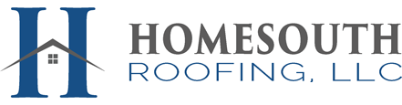 The Homesouth Roofing, LLC logo at Montgomery, AL.