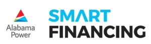 The Alabama Power Smart financing logo at Montgomery, AL.