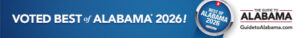 Vote the best of Alabama 2026 banner.